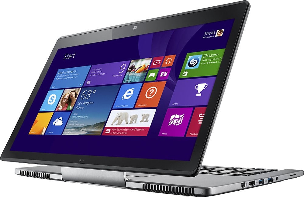 Buy: Acer Aspire 2-in-1 15.6" Touch-Screen Laptop Intel Core i5 8GB Memory 1TB Hard Drive Silver