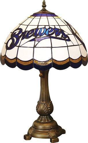 Front Standard. Memory Company - Milwaukee Brewers Tiffany Lamp.