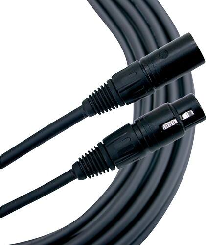 Angle Standard. Mogami - PK Studio 25' XLRM-to-XLRF Cable.