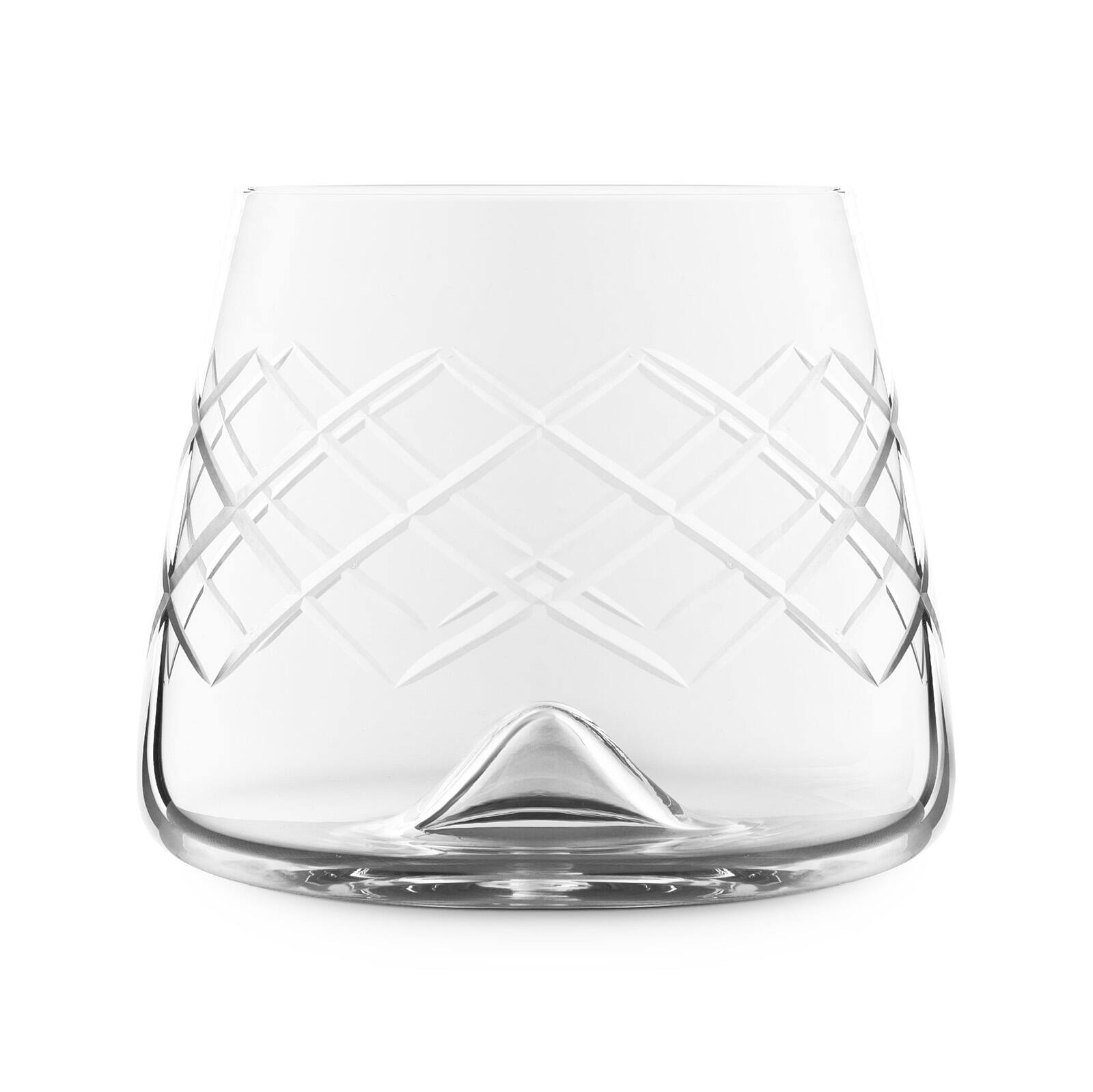 Alt View 1. Final Touch - 4 Piece Lead-Free Crystal Whiskey Decanter Set - Clear.