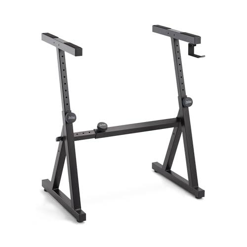 Alt View 8. On Stage Stands - On-Stage KS1355 Adjustable Z Keyboard Stand for 2 Electric Pianos - Fits 54-88 Key Digital Keyboards, Synths, Organs, - "NA".