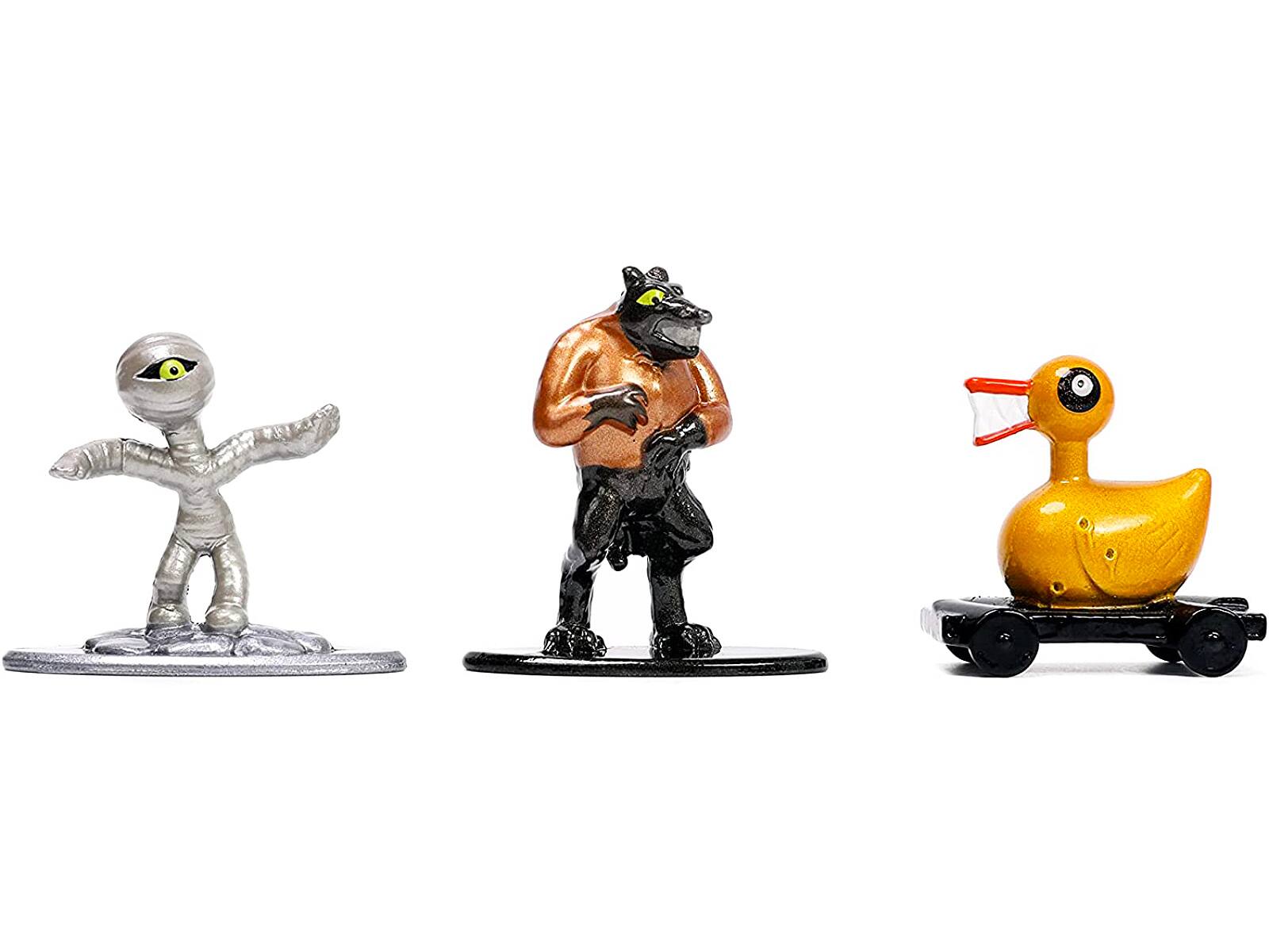 Alt View 5. Jada - Tim Burton's "The Nightmare Before Christmas" Set of 18 Figurines "Nano Metalfigs" Series Models by Jada.