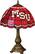 Front Standard. Memory Company - Mississippi State Tiffany Lamp.