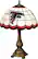 Front Standard. Memory Company - Atlanta Falcons Tiffany Lamp.