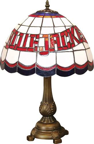 Front Standard. Memory Company - Columbus Blue Jackets Tiffany Lamp.