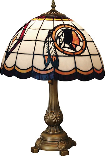 Washington Redskins NFL Art Glass Table Lamp