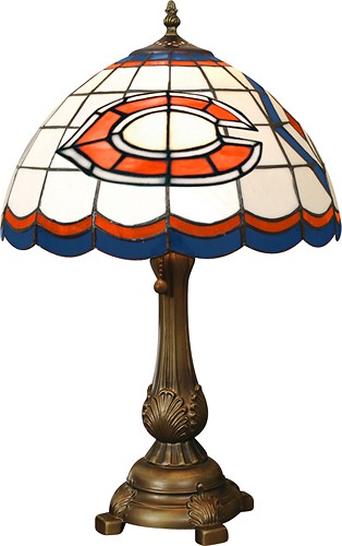 Chicago Bears NFL Navy Orange Fabric Lamp Shade Lampshade Handmade