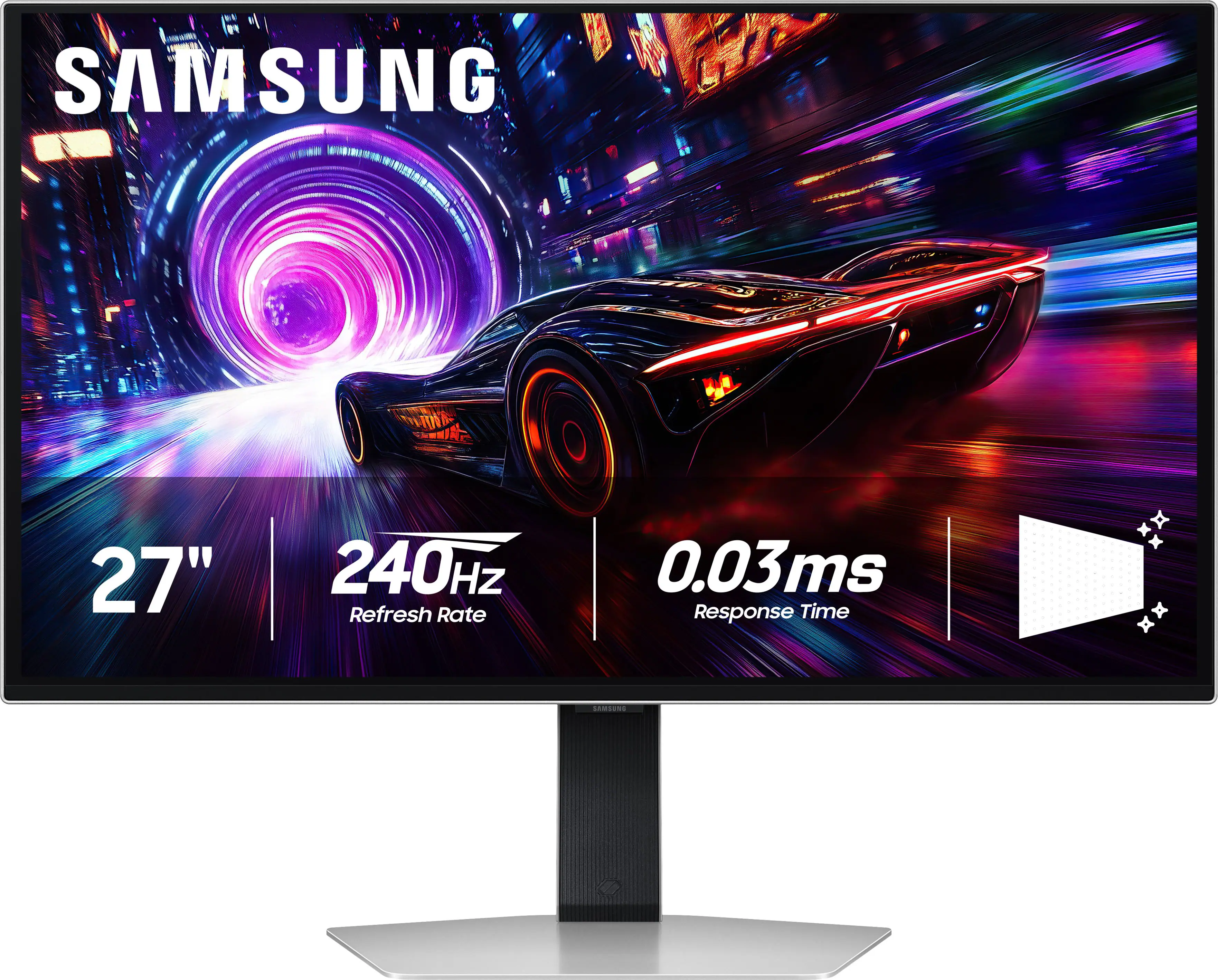 SAMSUNG 27" 240Hz Refresh Rate 0.03ms Response Time