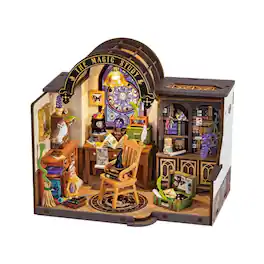 3D Puzzle - DIY 3D Wood Puzzle: Magic Study 267 pieces