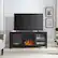 Alt View Zoom 35. Camden&Wells - Quincy Log Fireplace TV Stand for Most TVs up to 65" - Black Grain.