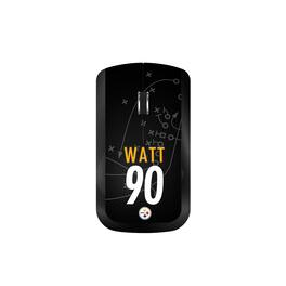 Keyscaper - T.J. Watt Pittsburgh Steelers Wireless Mouse - Wireless - Black