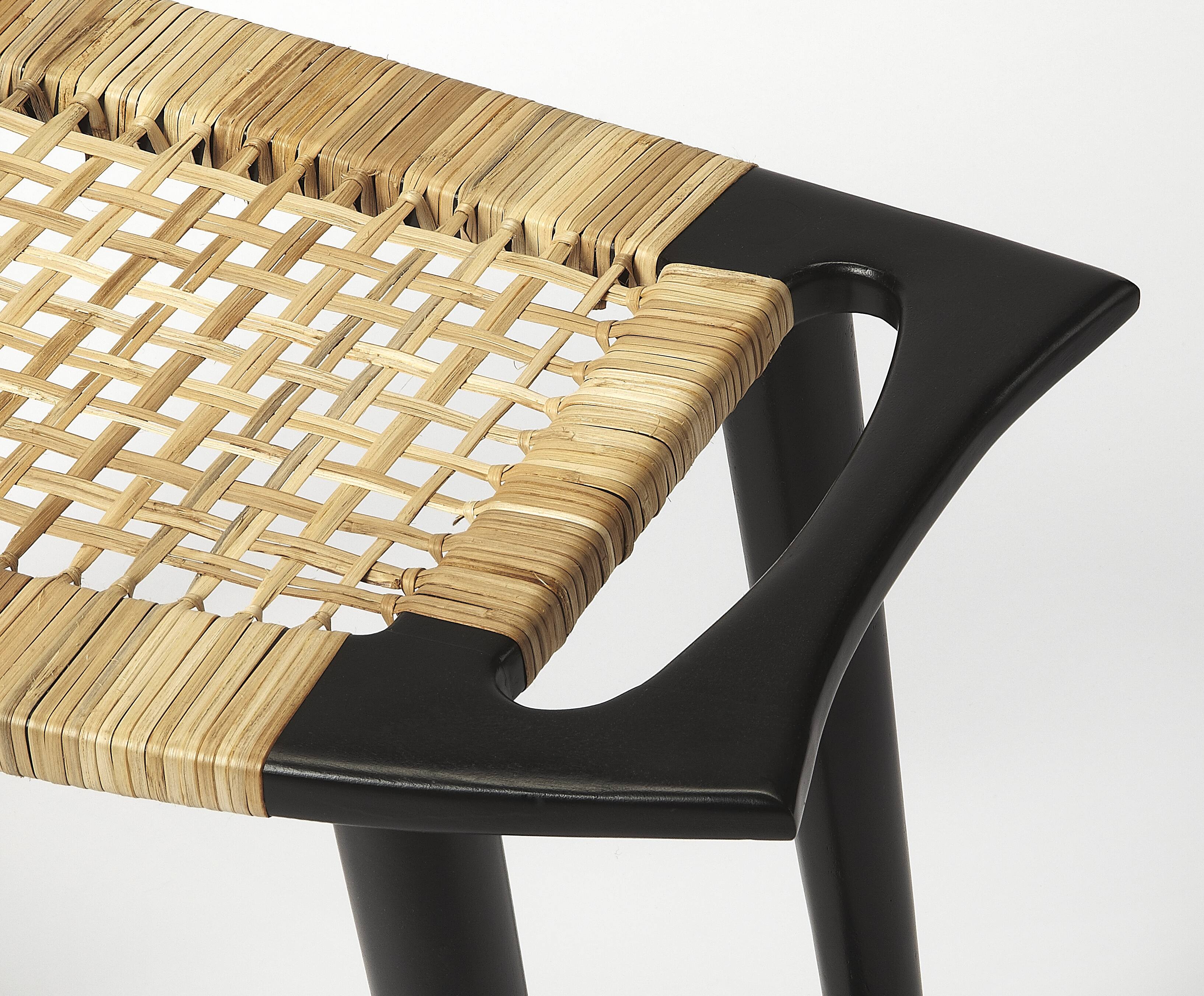 Alt View 2. Butler Specialty - Tristan Stool - Black.
