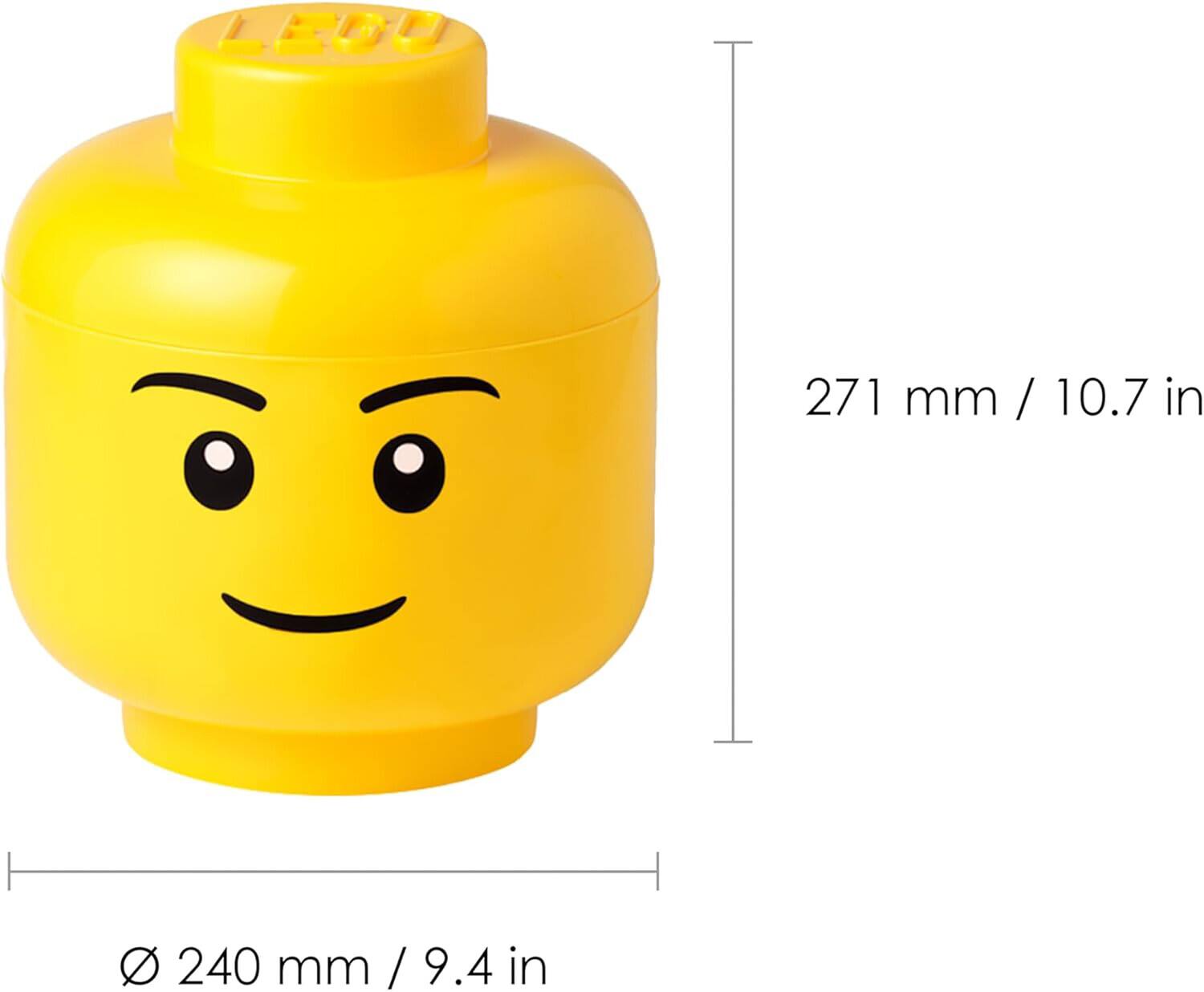271 mm / 10.7 in  
Ø 240 mm / 9.4 in