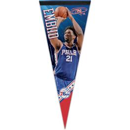 WinCraft - Joel Embiid Philadelphia 76ers 12'' x 30'' Player Premium Pennant - Multicolor