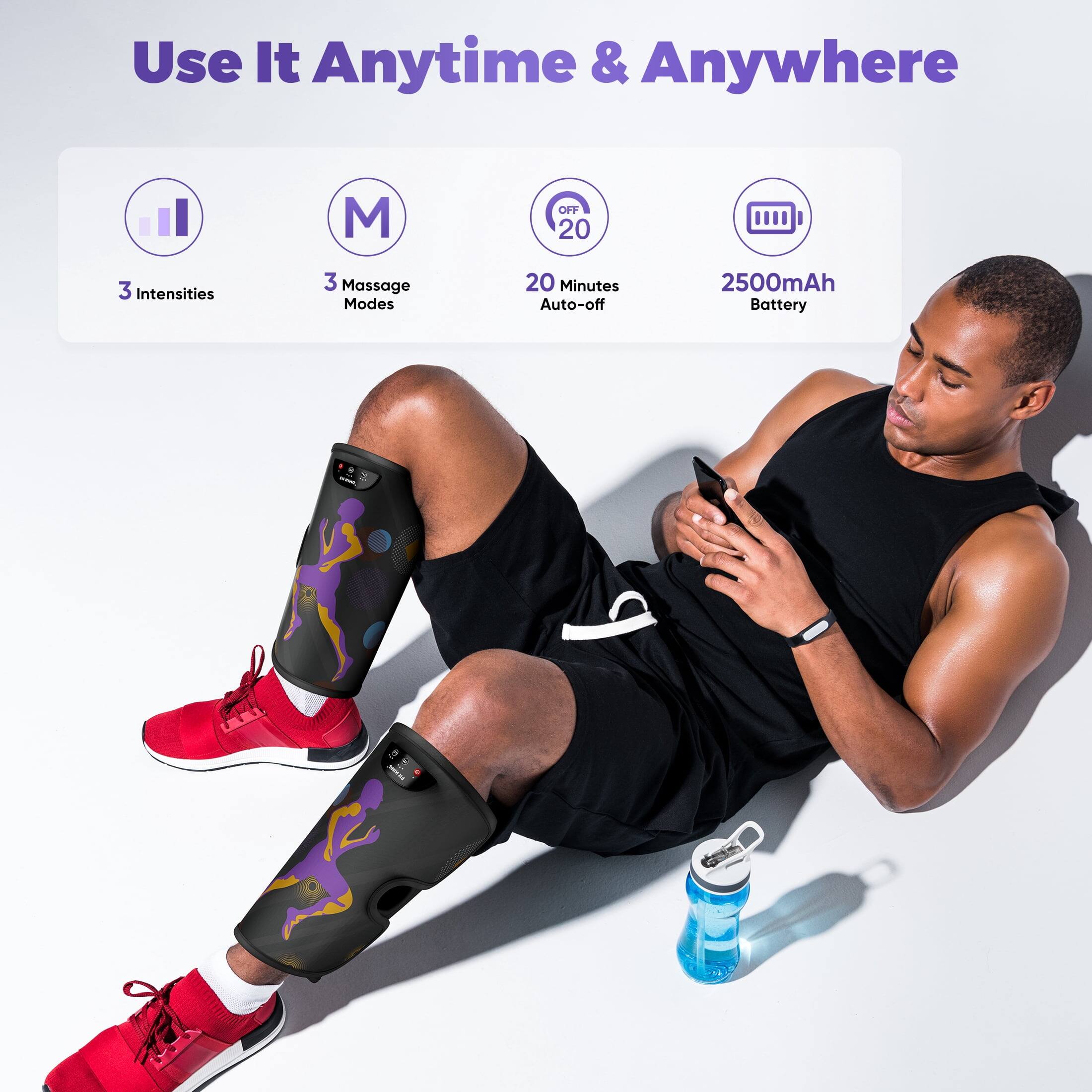 Use It Anytime & Anywhere

- 3 Intensities
- 3 Massage Modes
- 20 Minutes Auto-off
- 2500mAh Battery
