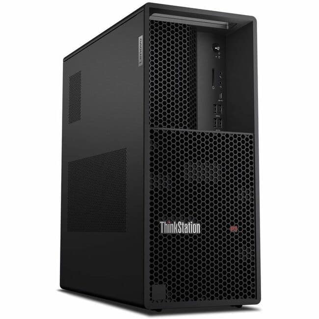 Lenovo - ThinkStation P3 Gen 2 30HT004KUS Workstation - 1 x Intel Core Ultra 9 285 - vPro Technology - 32 GB - 1 TB SSD - Black