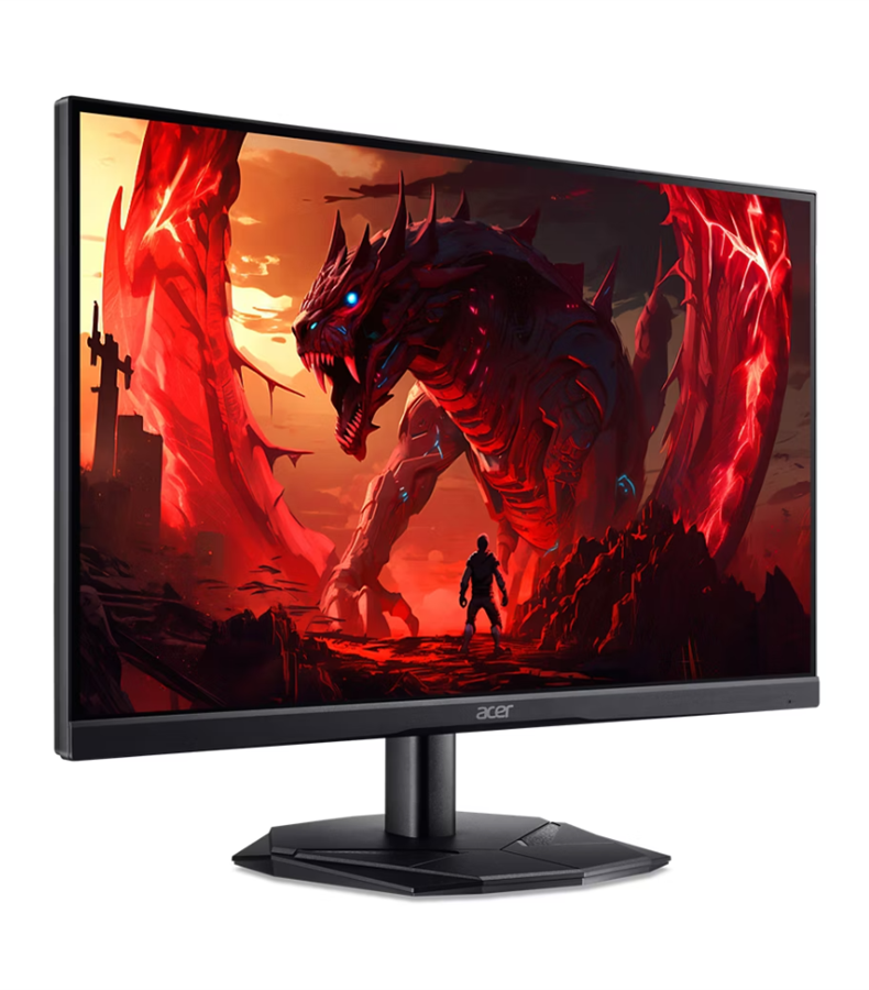 Angle. Acer - Nitro KG241Y P3bip 23.8" LCD Gaming Monitor 180Hz 1920x1080 - Black.