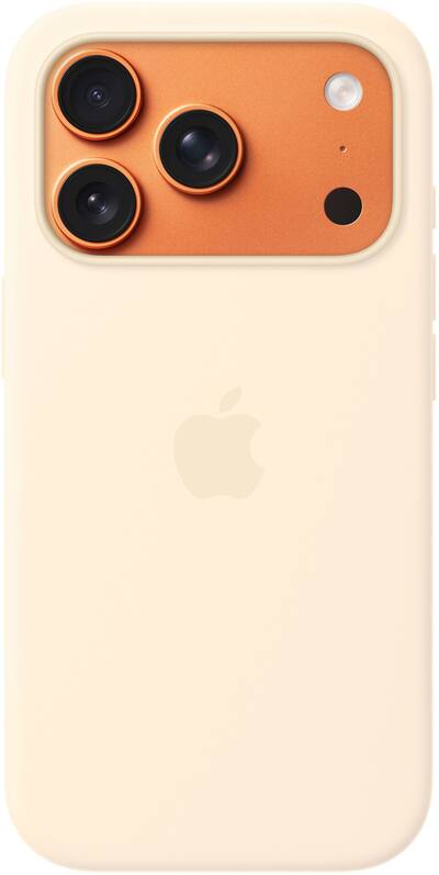 iPhone 17 Pro Silicone Case with MagSafe Vanilla - Apple iPhone 17 Pro Silicone Case with MagSafe Vanilla - Apple