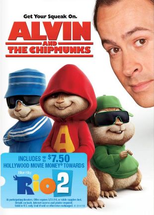 Best Buy: Alvin and the Chipmunks [With Rio 2 Movie Money] [DVD] [2007]