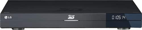 Front Standard. LG - 3D Wi-Fi Built-In Blu-ray Player - Hairline Dark Blue.