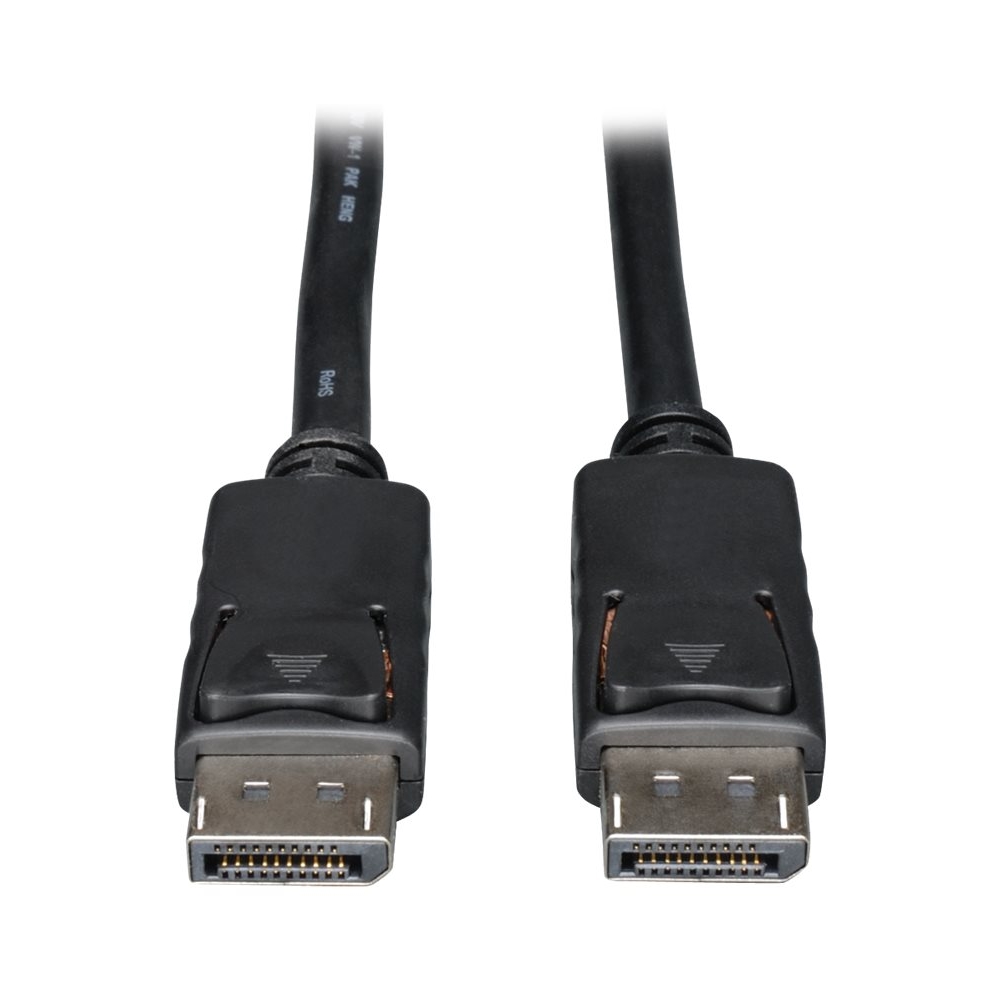 Angle View: Tripp Lite - DisplayPort Cable - Black