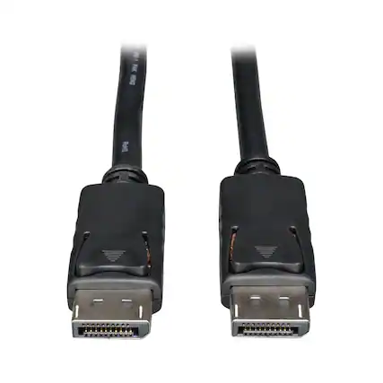 Angle. Tripp Lite - DisplayPort Cable - Black.