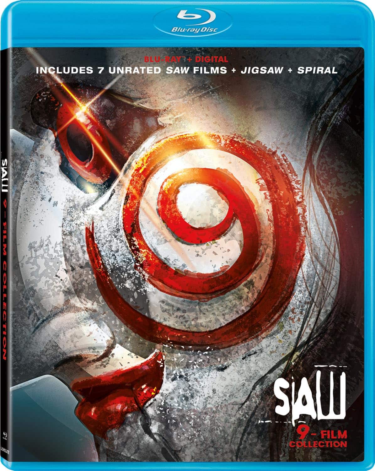 Front. Saw: 9-Film Collection (Blu-ray).