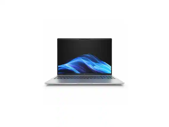 Front. HP - HP EliteBook 8 G1a 16" Touchscreen AMD Ryzen AI 7 350 32GB 1TB SSD - Glacier Silver.