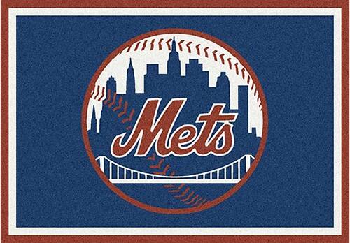 Front Standard. Milliken - New York Mets Large Rug.