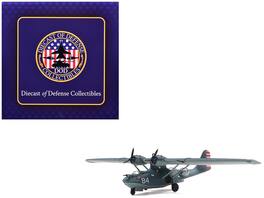 Diecast of Defence Collectibles - Consolidated PBY-5A Catalina Aircraft "United States Navy" 1/144 Diecast Model by Diecast of Defense - Multi