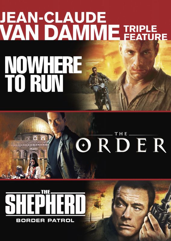 Nowhere to Run/The Order/The Shepherd: Border Patrol [2 Discs] [DVD]