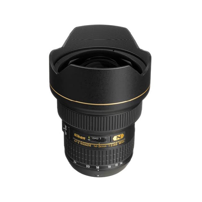 Nikon - AF-S 14-24mm f/2.8G nikkor ED Digital SLR Lens (International Model) - Black