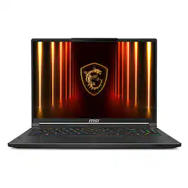MSI - Stealth A16 AI+ 16” QHD+ OLED Gaming Laptop - AMD Ryzen AI 9 365 2025 - RTX 5080 - 32GB RAM - 2TB Storage - Core Black