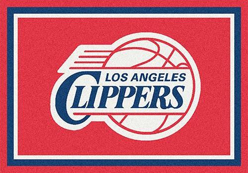 Front Standard. Milliken - Los Angeles Clippers Large Rug.