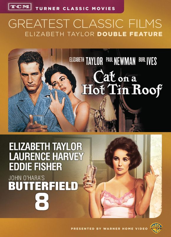  TCM Greatest Classic Films: Elizabeth Taylor - Cat on a Hot Tin Roof/Butterfield 8 [2 Discs] [DVD]