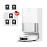 Dreame - D30 Ultra Kit Robot Vacuum and Mop, 25KPa, All-in-1 Base Station with 100 Days Auto-Empty, Extendable mop - White