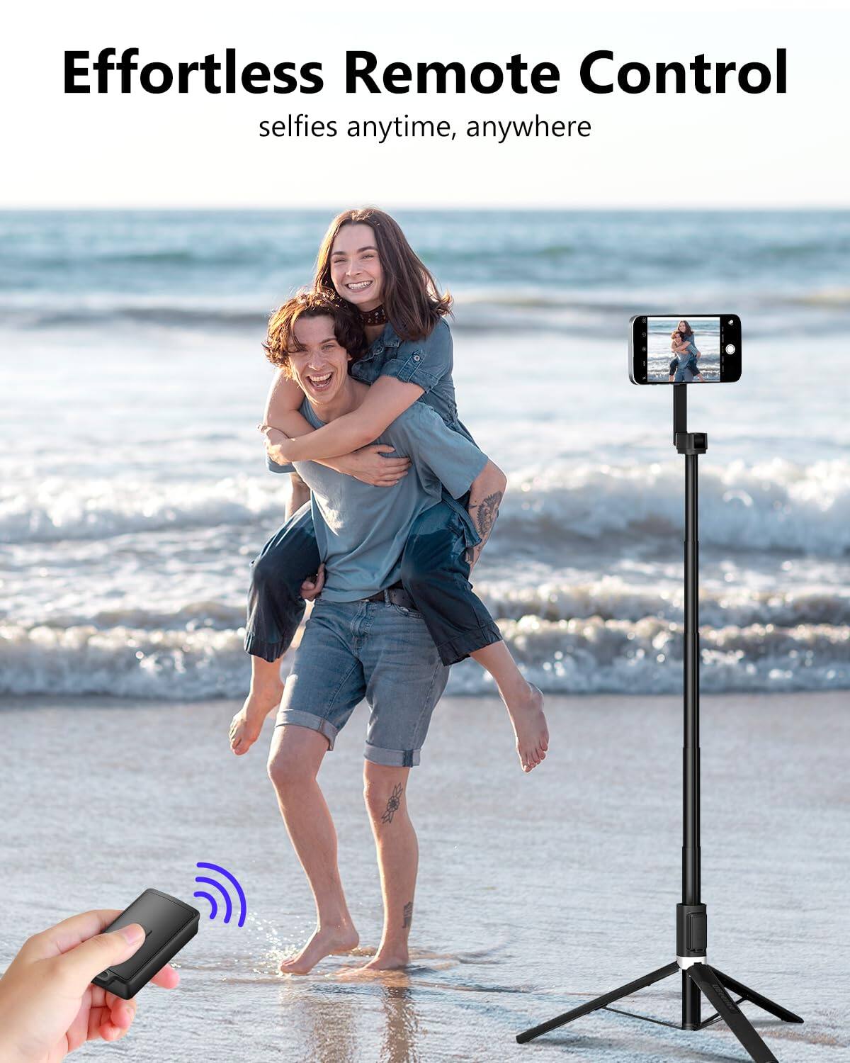 Effortless Remote Control  
selfies anytime, anywhere