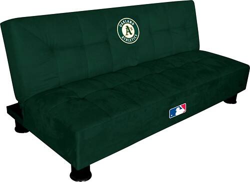 Angle Standard. Baseline - Oakland A's Microfiber Convertible Sofa.