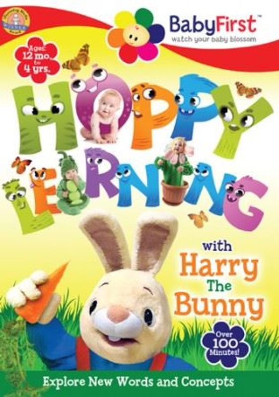  BabyFirst: Harry the Bunny - Hoppy Learning! [DVD] [2014]