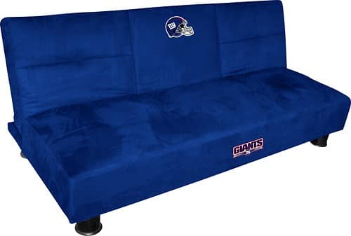 Best Buy Baseline New York Giants Microfiber Convertible Sofa 852616
