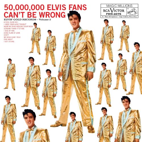 50,000,000 Elvis Fans Can't Be Wrong: Elvis' Golden Records, Vol. 2 [LP] - VINYL