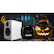Top. AAXA - AAXA HP2 DLP Mini Special FX Halloween Projector, 5 Scacy Video Preloaded, USB/microSD Input, Onboard Media Player - Black.