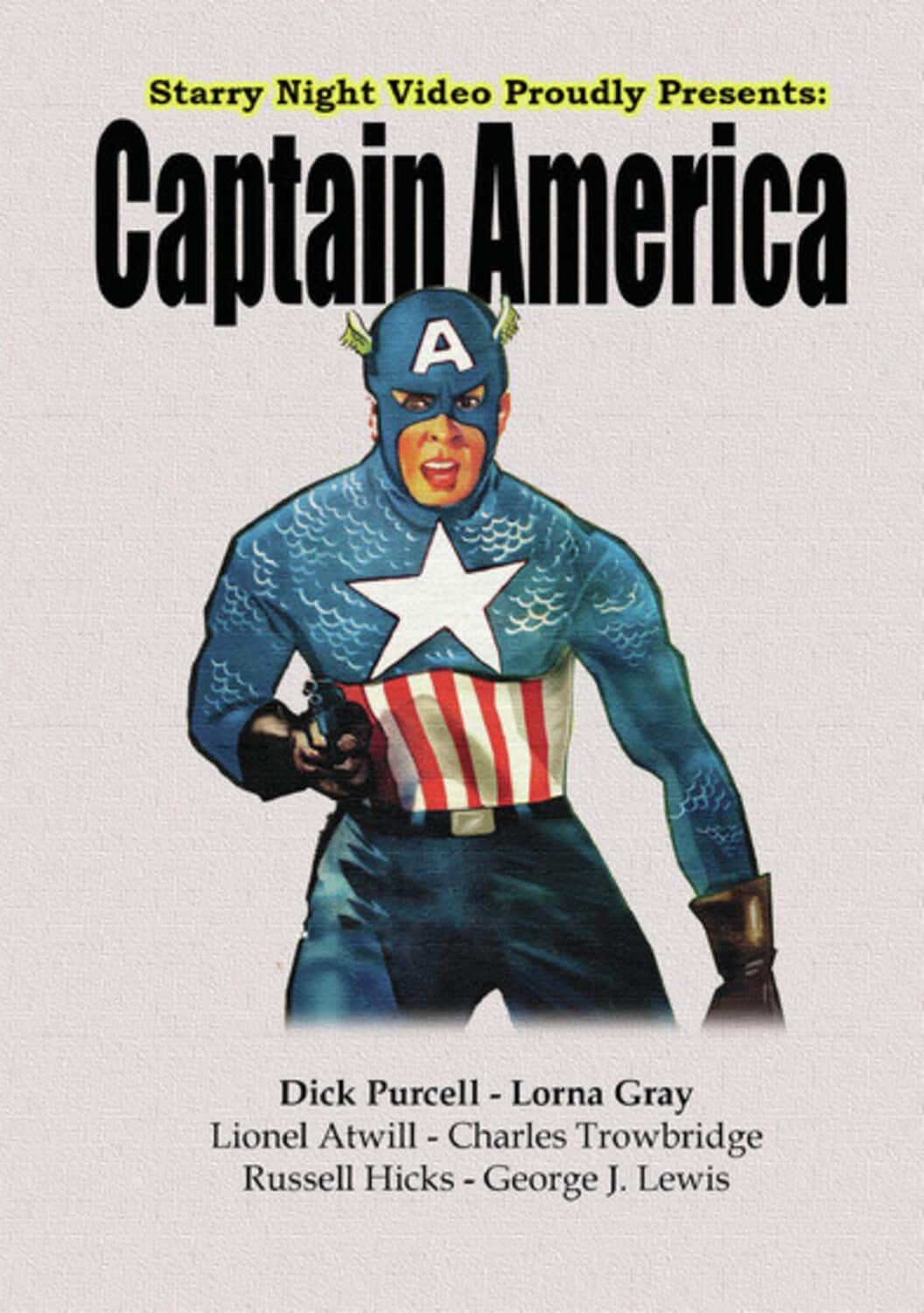 Front. Captain America   - DVD.