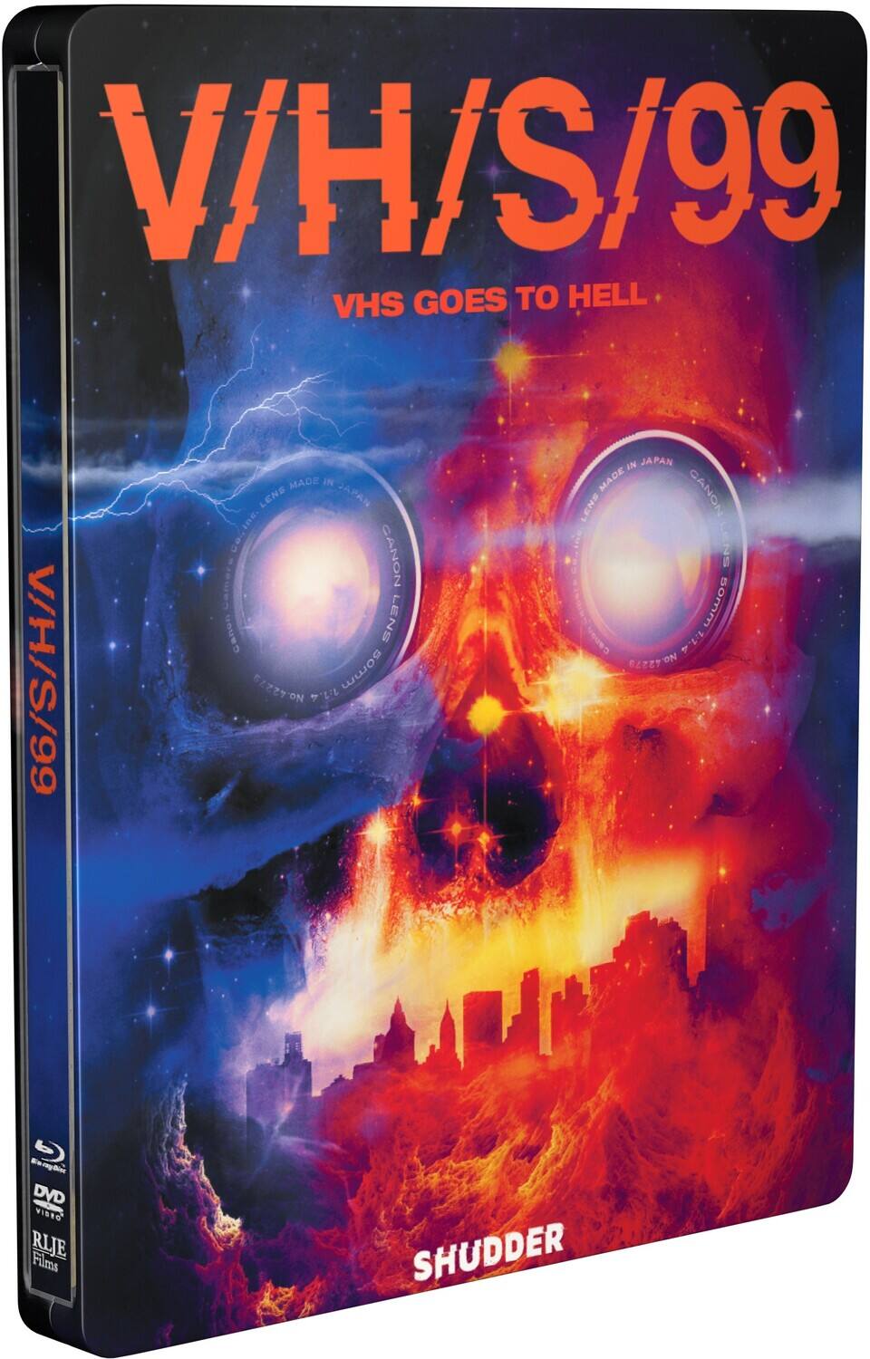 Front. V/H/S/99 (Steelbook)   - BLU-RAY.