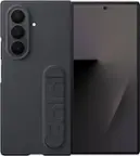 Front. Samsung - Galaxy Z Fold7 Silicone Case - Black.