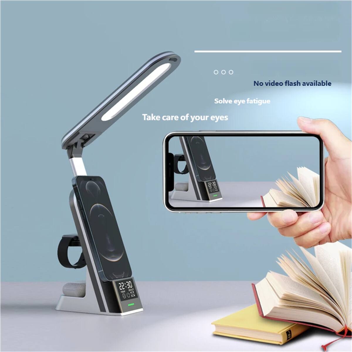 No video flash available  
Solve eye fatigue  
Take care of your eyes  
22:30