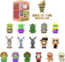 Super7 - Shrek - FUN! FUN! MINI Blind Box Wv1 - 9pc PDQ - COLLECTIBLES - Multicolor
