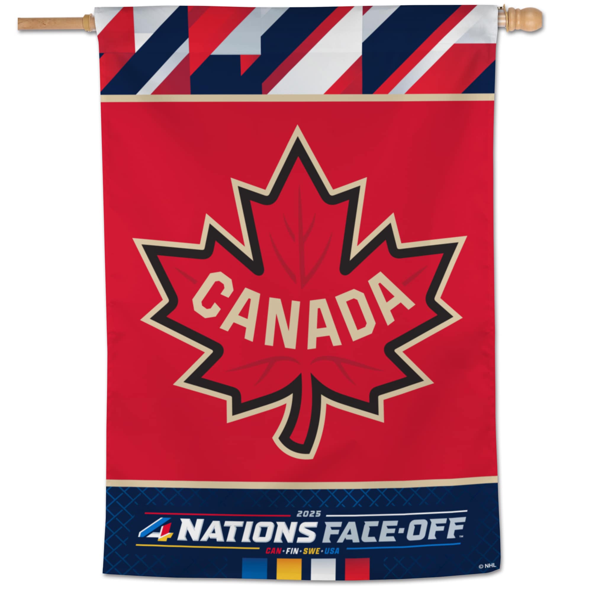 CANADA 2025 NATIONS FACE-OFF  
CAN FIN SWE USA  
NHL