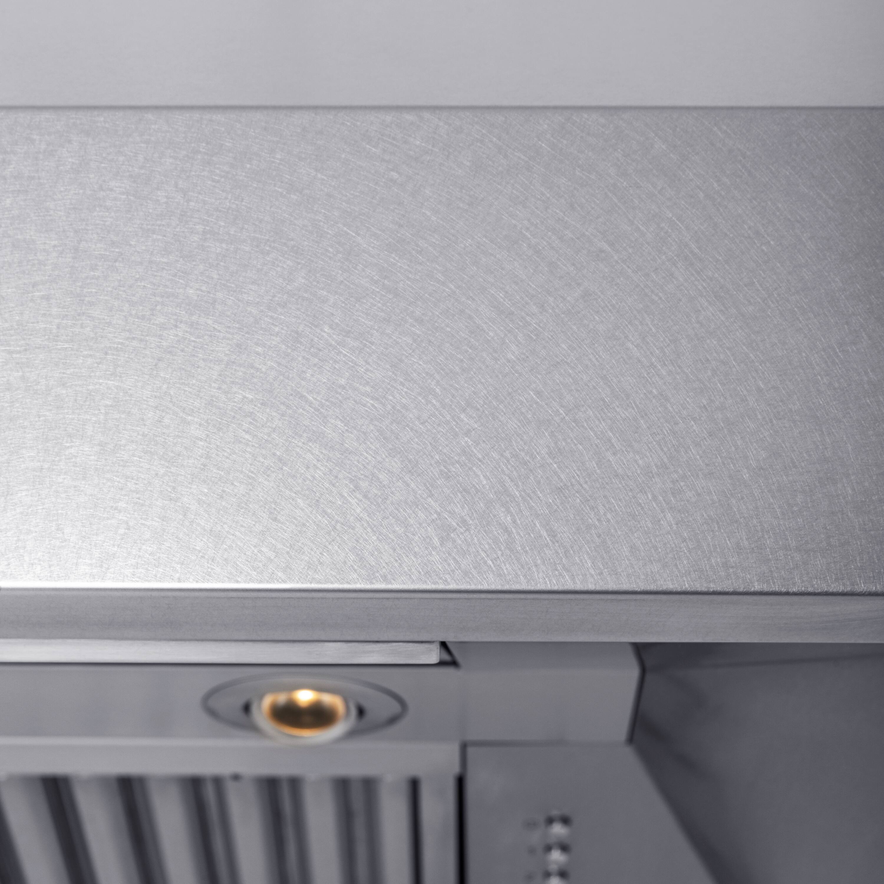 Alt View 1. ZLINE - ZLINE 30 in. Satin Stainless Steel Convertible Vent Under Cabinet Range Hood (8685S-30) - Satin Stainless Steel.