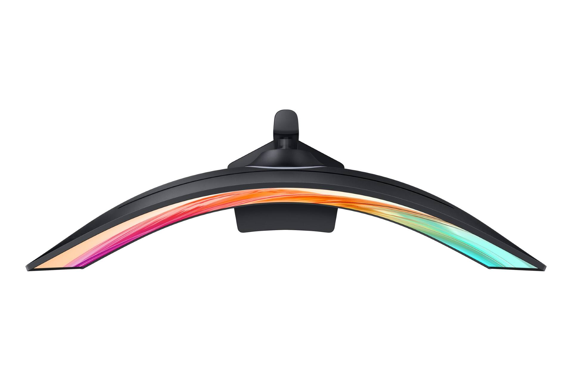 Alt View 2. Samsung - Samsung 49" QHD 120Hz Business Curved Ultra-wide Monitor (HDMI, DisplayPort and USB-C), Black - Black.